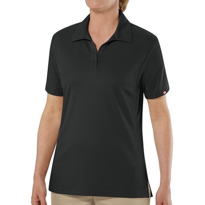 Red Kap Shirts - Women's Short Sleeve Performance Knit Flex Series Pro Polo