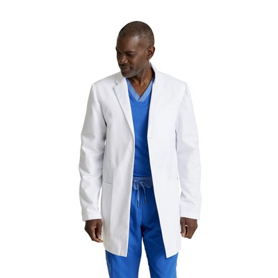 Grey's Anatomy Classic - Men's Six-Pocket 35" Mid-Length Derek Lab Coat