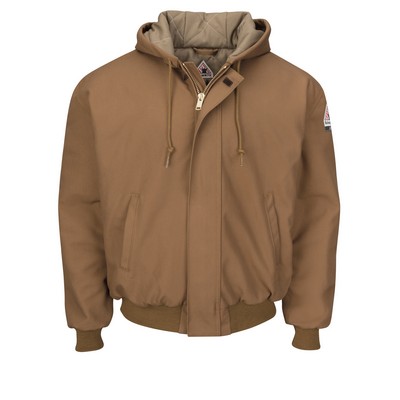 Bulwark - Hooded Jacket - Men's Long Sleeve Ins Hooded Jkt, Knit Band