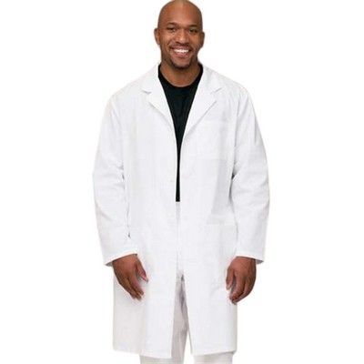 Fashion Seal - Unisex Oversized-Pocket 41" Full-Length Lab Coat