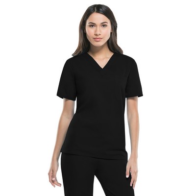 Dickies Medical - EDS Signature - Unisex 1-Pocket Tuckable V-Neck Top
