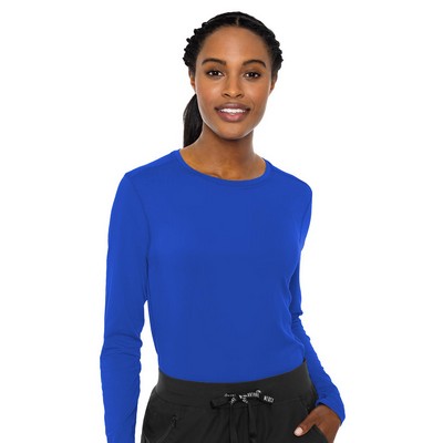 Med Couture - MC Layers - Women's Pocketless Performance Knit Underscrub Tee
