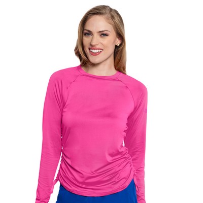 Med Couture - MC AMP - Women's Pocketless Long Sleeve Underscrub Shirt