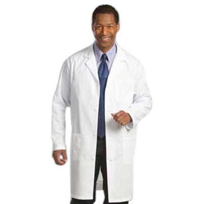 Fashion Seal - Men's Three-Pocket 39" Staff-Length Lab Coat