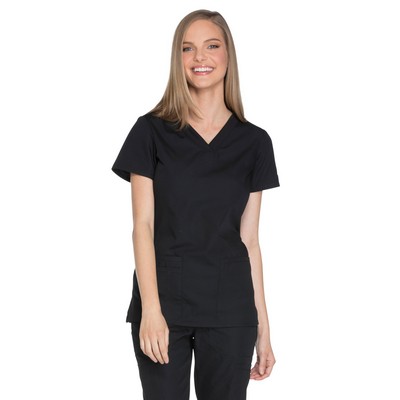 Cherokee - Workwear Originals - Women's 2-Pocket V-Neck Top