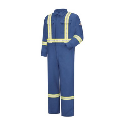 Bulwark - Men's Lightweight Excel Flame-Resistant Reflective Premium Coverall