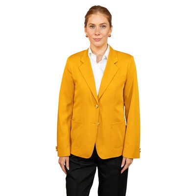 Executive Apparel Blazers - Women's 6-Pocket Single-Breasted Blazer