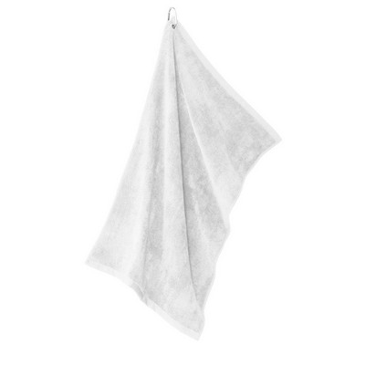 Port Authority® Grommeted Microfiber Golf Towel.