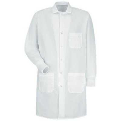 Red Kap™ Cuffed Lab Coat - White